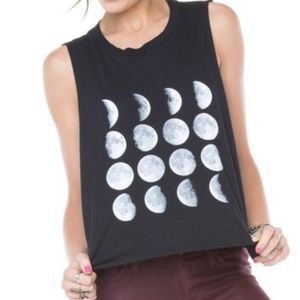 Brandy Melville Moon Phase Muscle Tank
